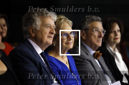 Amsterdam 26 maart 2023
Modeshow Paul Schulten in Hotel Okura.
Els Blokker met ....