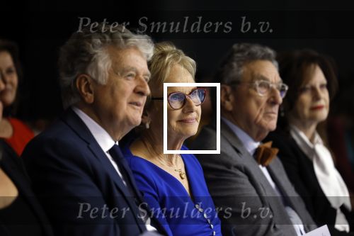 Amsterdam 26 maart 2023
Modeshow Paul Schulten in Hotel Okura.
Els Blokker met ....