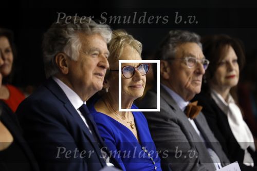 Amsterdam 26 maart 2023
Modeshow Paul Schulten in Hotel Okura.
Els Blokker met ....