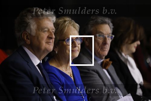 Amsterdam 26 maart 2023
Modeshow Paul Schulten in Hotel Okura.
Els Blokker met ....