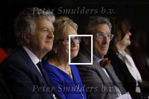 Amsterdam 26 maart 2023
Modeshow Paul Schulten in Hotel Okura.
Els Blokker met ....
