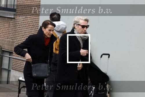 Amsterdam 15 april 2023
Frank Boeijen met zijn vrouw op straat in het centrum van Amsterdam.