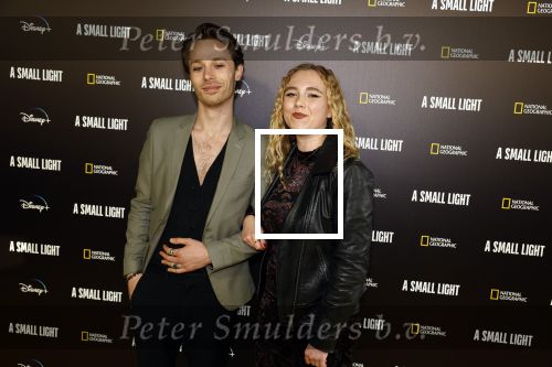 Amsterdam 17 april  2023
Premiere a small light in Tuschinski.
Freek Wallagh met partner