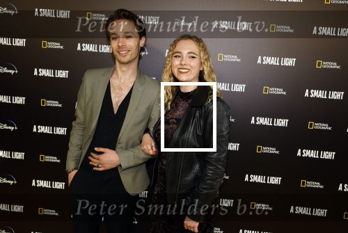 Amsterdam 17 april  2023
Premiere a small light in Tuschinski.
Freek Wallagh met partner
