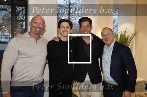 Amsterdam 23 maart 2023
Opening nieuwe Eichholtz winkel op de PC Hooftstraat in Amsterdam.
Tim di Grasso met zoon Zacharias en Friso Maurits