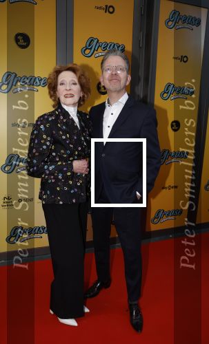 Amsterdam 3 april 2023
Premiere Grease in het DeLaMar theater.
Gerrie v d Klei met een kennis