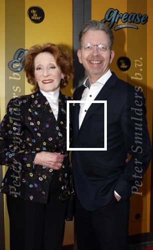 Amsterdam 3 april 2023
Premiere Grease in het DeLaMar theater.
Gerrie v d Klei met een kennis