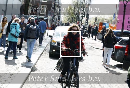Amsterdam 15 april 2023
Henriette Tol op straat.