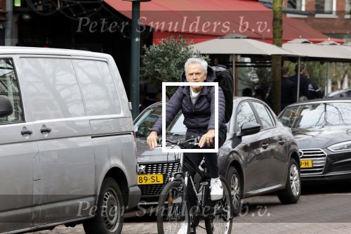 Amsterdam 21 maart 2023
Jaap Jongbloed op zijn fiets onderweg naar de sportschool.