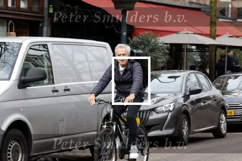Amsterdam 21 maart 2023
Jaap Jongbloed op zijn fiets onderweg naar de sportschool.