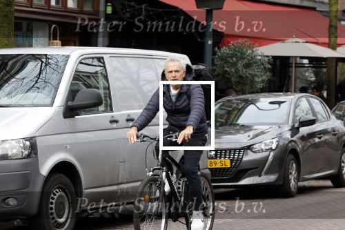 Amsterdam 21 maart 2023
Jaap Jongbloed op zijn fiets onderweg naar de sportschool.