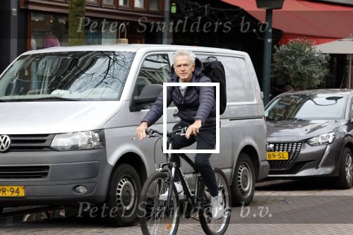 Amsterdam 21 maart 2023
Jaap Jongbloed op zijn fiets onderweg naar de sportschool.