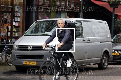 Amsterdam 21 maart 2023
Jaap Jongbloed op zijn fiets onderweg naar de sportschool.