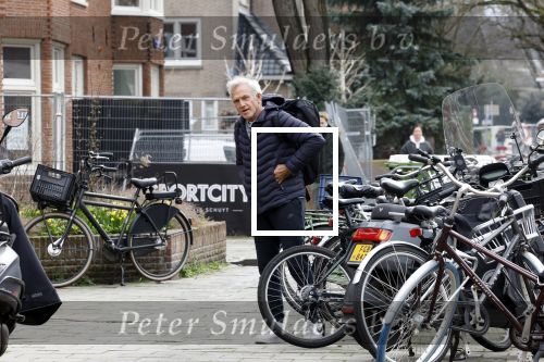 Amsterdam 21 maart 2023
Jaap Jongbloed op zijn fiets onderweg naar de sportschool.