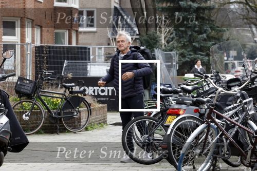 Amsterdam 21 maart 2023
Jaap Jongbloed op zijn fiets onderweg naar de sportschool.