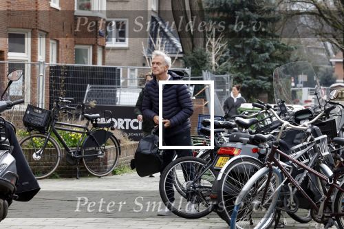 Amsterdam 21 maart 2023
Jaap Jongbloed op zijn fiets onderweg naar de sportschool.