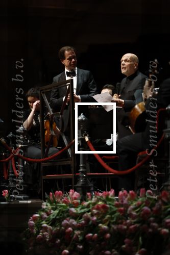 Amsterdam 18 april 2023
Jaap v Zweden krijgt de concertgebouwprijs 2023 in het concertgebouw uit handen van directeur Simon Reinink .