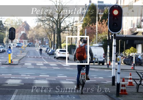 Amsterdam 14 april 2023
Johan neijenhuis op de fiets in Amsterdam zuid.