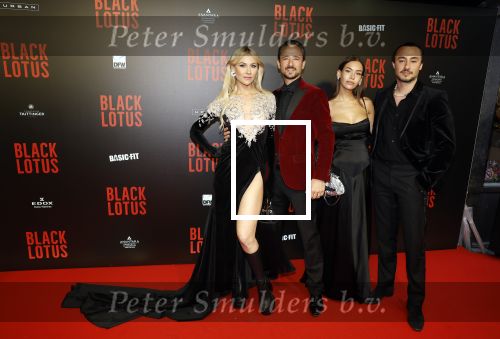 Amsterdam 10 april 2023
Premiere Black Lotus in Tuschinski met Rico Verhoeven in de hoofdrol.
Joseph Klibansky met vriendin Victoria en Louis Klibansky met zijn vrouw Susanna