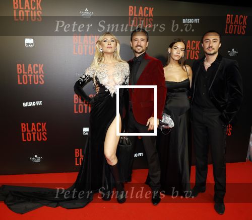Amsterdam 10 april 2023
Premiere Black Lotus in Tuschinski met Rico Verhoeven in de hoofdrol.
Joseph Klibansky met vriendin Victoria en Louis Klibansky met zijn vrouw Susanna