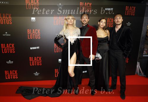 Amsterdam 10 april 2023
Premiere Black Lotus in Tuschinski met Rico Verhoeven in de hoofdrol.
Joseph Klibansky met vriendin Victoria en Louis Klibansky met zijn vrouw Susanna