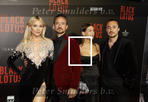 Amsterdam 10 april 2023
Premiere Black Lotus in Tuschinski met Rico Verhoeven in de hoofdrol.
Joseph Klibansky met vriendin Victoria en Louis Klibansky met zijn vrouw Susanna