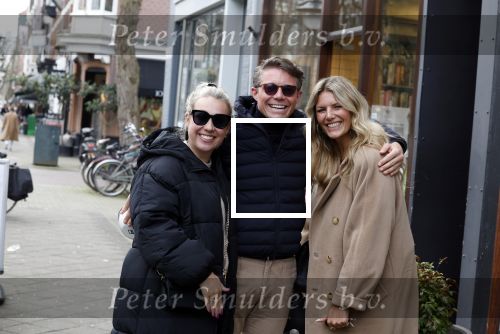 Amsterdam 23 maart 2023
Joshua Luza en Nicole de Vries op de cornelis schuytstraat.