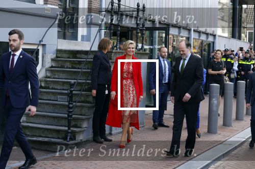 Amsterdam 12 april 2023
Koningin Maxima en Brigitte Macron bij het Anne Frank Huis