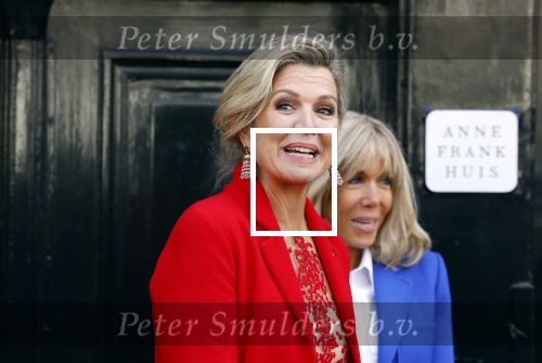 Amsterdam 12 april 2023
Koningin Maxima en Brigitte Macron bij het Anne Frank Huis