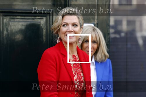 Amsterdam 12 april 2023
Koningin Maxima en Brigitte Macron bij het Anne Frank Huis