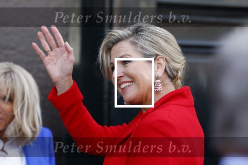 Amsterdam 12 april 2023
Koningin Maxima en Brigitte Macron bij het Anne Frank Huis