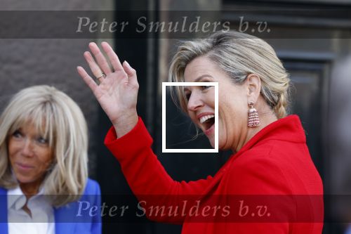 Amsterdam 12 april 2023
Koningin Maxima en Brigitte Macron bij het Anne Frank Huis