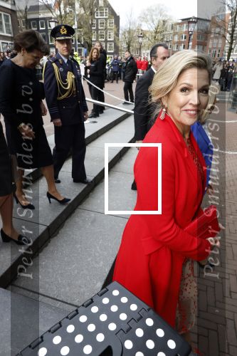 Amsterdam 12 april 2023
Koningin Maxima en Brigitte Macron bij het Anne Frank Huis