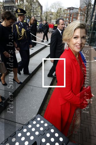 Amsterdam 12 april 2023
Koningin Maxima en Brigitte Macron bij het Anne Frank Huis