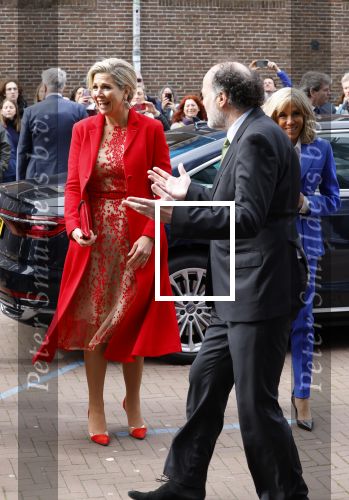 Amsterdam 12 april 2023
Koningin Maxima en Brigitte Macron bij het Anne Frank Huis