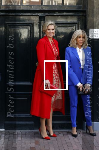Amsterdam 12 april 2023
Koningin Maxima en Brigitte Macron bij het Anne Frank Huis