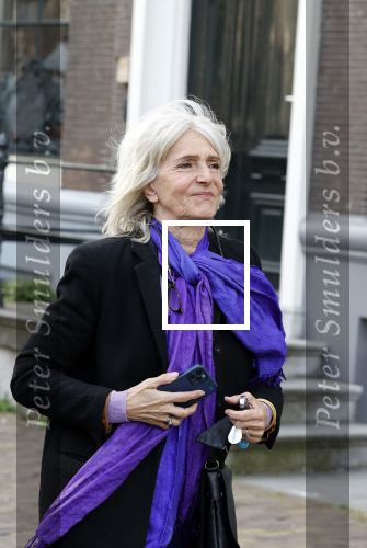 Amsterdam 15 april 2023
Herdenkingstdienst vooraf aan de begrafenis van Huub Oosterhuis in de Westertoren . Daarna gingen ze met de boot naar begraafplaats Zorgvlied. Leoni Jansen