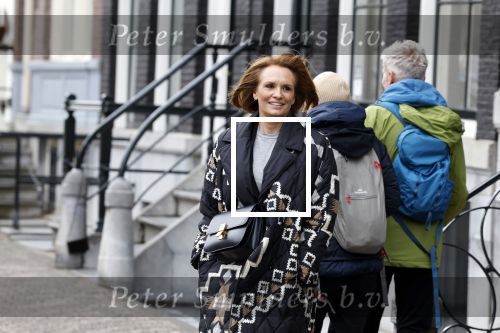 Amsterdam 20 april 2023
Leontine Borsato op de grachten in het centrum van Amsterdam.