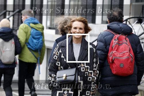 Amsterdam 20 april 2023
Leontine Borsato op de grachten in het centrum van Amsterdam.
