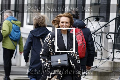 Amsterdam 20 april 2023
Leontine Borsato op de grachten in het centrum van Amsterdam.