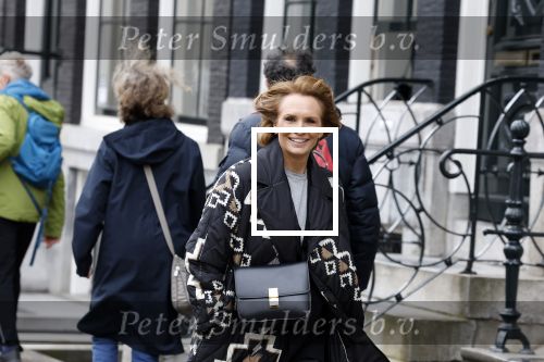 Amsterdam 20 april 2023
Leontine Borsato op de grachten in het centrum van Amsterdam.