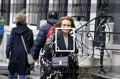Amsterdam 20 april 2023
Leontine Borsato op de grachten in het centrum van Amsterdam.
