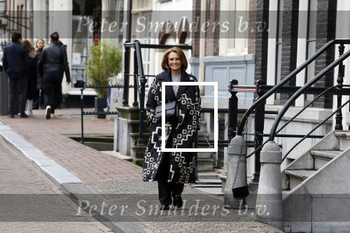 Amsterdam 20 april 2023
Leontine Borsato op de grachten in het centrum van Amsterdam.