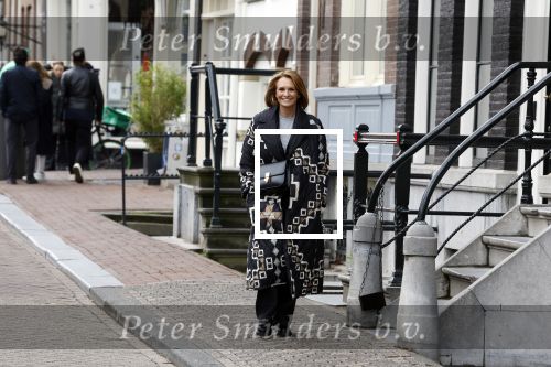 Amsterdam 20 april 2023
Leontine Borsato op de grachten in het centrum van Amsterdam.