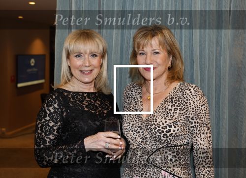 Amsterdam 26 maart 2023
Modeshow Paul Schulten in Hotel Okura.
Linda Wallagh met een vriendin