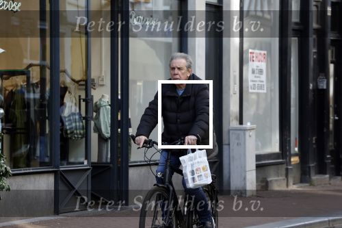Amsterdsam 18 maart 2023
Maarten Spanjer op de fiets in het centrum van Amsterdam.