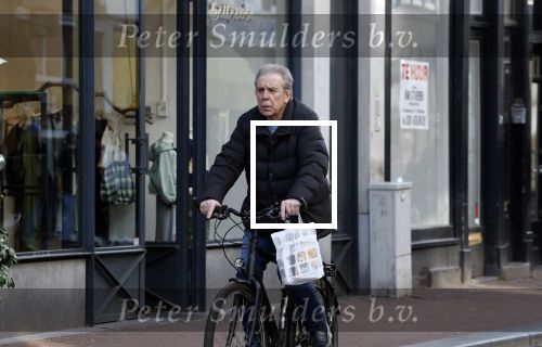Amsterdsam 18 maart 2023
Maarten Spanjer op de fiets in het centrum van Amsterdam.