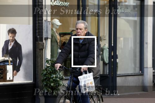 Amsterdsam 18 maart 2023
Maarten Spanjer op de fiets in het centrum van Amsterdam.