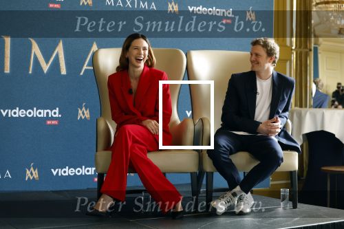 Amsterdam 16 maart 2023
Presentatie serie over koningin Maxima die Videoland uit gaat zenden.
Presentatie was in het Amstel Hotel . Martijn lakemeier Gaat Koning Willem Alexander spelen en de Argentijnse actrice Delfina Chaves speelt Koningin Maxima . Daphne Bunskoek presenteerde het.
Ook Peter v d Vorst en Rachel van Bommel (producente) waren ook aanwezig.