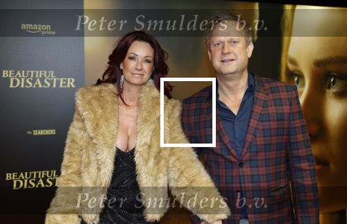 Amsterdam 28 maart 2023
Premiere Beuatiful Disaster in Tuschinksi.
Martijn Prins met een vriendin . Martijn is van Married at first sight MAFS